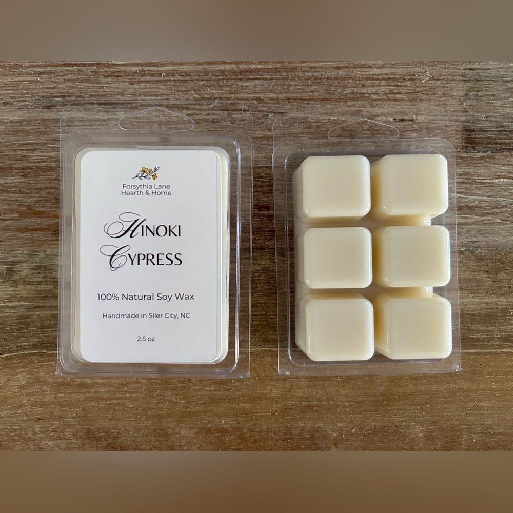 Hinoki Cypress Scented 100% Natural Soy Wax Melts,‎ 2.5 oz